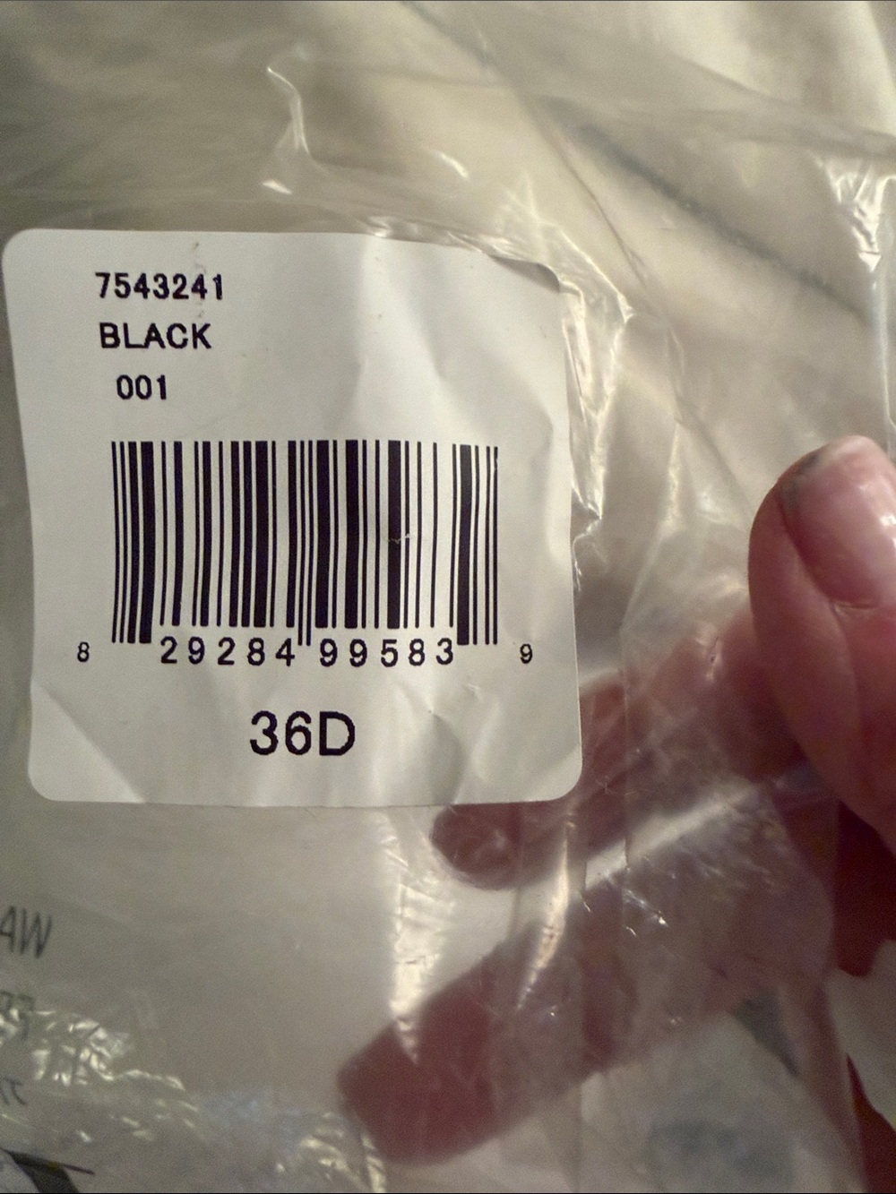 Nature Recharge Black Underwire Smooth Support Bra 36D - Picture 6 of 6